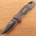 MFH - TASCHENMESSER  - Messer - RETTUNGSMESSER - Einhandmesser - - 45861