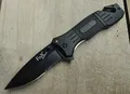 Fox Outdoor Tactical Rescue Knife Messer Rettungsmesser Gurtschneider