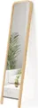 Umbra Standspiegel Bellwood, Ganzkörperspiegel, Holz, Natur, 156 cm, 1023037-390