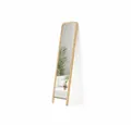 Umbra Standspiegel Umbra Standspiegel Bellwood, Ganzkörperspiegel, Holz, Natur, 156 cm