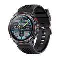 Smart Watch V163 für Herren GPS Bluetooth Anruf 3ATM Wasserdicht Silikon Armband