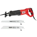 WALTER Säbelsäge 850 W inkl. 2x Sägeblatt für Holz und 1x Metall, Hublänge 28 mm