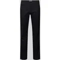 Brax Slim Fit Chino mit französischen Eingrifftaschen Modell 'Fabio' in Black, Größe 32/34