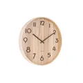 Karlsson Wanduhr Pure - Hell - Ø40cm - Rund - Lindenholz - Wanduhr Modern Wohnzimmer - Wanduhren