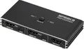 SpeaKa Professional HDMI 2.0 Slim KVM 2X1 USB2.0 +IR, Black HDMI-Switch HDMI 3840 x 2160 Pixel