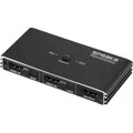 SpeaKa Professional HDMI 2.0 Slim KVM 2X1 USB2.0 +IR, Black HDMI-Switch HDMI
