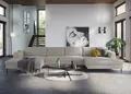 DOMO collection Wohnlandschaft Modica U-Form aktuelles, kubisches Design mit 2 Recamieren, viel Platz, XXL, auch in Cord, Fußhöhe passend für gängige Saugroboter!
