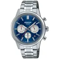 Casio Edifice Chronograph Herrenuhr Stahl/Blau EFR-575D-2AEF