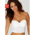 LASCANA Corsage mit herausnehmbaren Push-up Kissen, sexy Dessous weiß 70