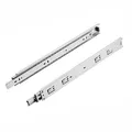 SOTECH 1 Paar Vollauszüge KV-50-H45-L750-NF 750 mm (50 Kg Belastbarkeit, Höhe 45 mm, Stahl verzinkt) Schubladenschienen Kugelführungen