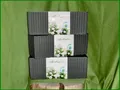 3x(a 38,8€/St) Pflanzgefäße Lechuza BALCONERA Cottage 80 granit Komplettsets