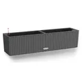 Lechuza Pflanzgefäß Balconera Cottage 80 granit 79x19x19 cm