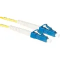 ACT 1 meter LSZH Singlemode 9/125 OS2 fiber patch cable simplex with LC connectors