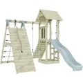 OutdoorToys Spielturm Trondheim mit Kinderschaukel Eisblau