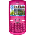 Nokia C C3-00 55 MB Feature Phone - 6,1 cm (2,4 Zoll) LCD 240 x 320 - 2.75G - Pink - Bar - kein SIM-Lock - Rear Camera: 2 Megapixel