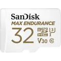 SANDISK Max Endurance (32 GB, microSDHC, U3, UHS-I) (SDSQQVR-032G-GN6IA)