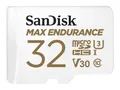 SanDisk Max Endurance microSDHC UHS-I U3 Speicherkarte + Adapter 32GB