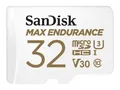 SanDisk Max Endurance R100/W40 microSDHC 32GB Kit, UHS-I U3, Class 10
