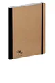 PAGNA 26087-11 PAGNA Notizbuch "Pur", DIN A4, kariert, natur               