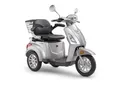 Luxxon E-Dreirad E3800 20 km/h (Mofa-Klasse) silber