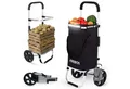 Arebos Einkaufstrolley 3-in-1 mit Kühlfach, klappbar 50 L & Tragkraft 50 kg, 56 l, integrierte Kühlfach