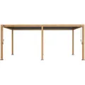 Pergola Deluxe ca. 300x600 cm Alu Holzoptik
