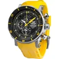 Vostok Europe YM86-620A505-YLW Herren-Alarm-Chronograph Lunokhod 2 - Schwarz