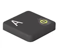 hoopomania RUSSISCHE Tastatur Aufkleber [gelb - 5x6mm] russische Tastatur Sticker für Laptop und PC