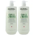 Goldwell Dualsenses Curls & Waves Hydrating 2 x 1000 ml Shampoo Set