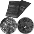Schattiernetz 6 x 4 m Schattentuch mit 8 Aluminium Ösen HDPE 60gsm UV-beständig