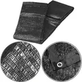 Schattiernetz 6 x 4 m Schattentuch mit Sonnenschutz Ösen HDPE 60gsm Sonnentuch