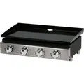 Plancha "Presto 4" - 4 Brenner - 9,7 kW - Grau