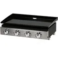Habitat Garten Plancha, Grau, Metall, 56x23.3x71 cm, Grills & Outdoor-Küchen, Gasgrills