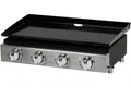 Plancha "Presto 4" - 4 Brenner - 9,7 kW - Grau