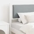 vidaXL Kopfteil Sonstiges Weiß 75 cm Massivholz Kiefer