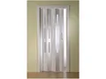 Falttür Luciana weiß mit 3 Fenster H 202 cm B 88,5 cm