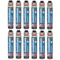 12x Soudal Soudafoam Gun B2 Pistolenschaum PU Schaum Füll- & Dämmschaum 750ml