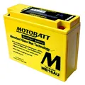 MOTOBATT MB16AU 12V 20,5Ah – Batterie AGM Vorinstalliert Und Versiegelt MOTOBATT