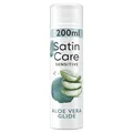 Gillette Satin Care Intimpflege Rasiergel Damen (200 Ml), Gel Aloe ... BATH NEU
