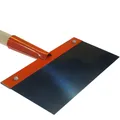 Stoßscharre 30 cm mit Stiel 1200 x 35 mm Eisstößer Eiskratzer Schaber Eisscharre