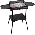 Princess Elektrogrill mit Seitlichen Ablagen 2200 W Schwarz - Schwarz