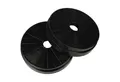 vhbw Aktivkohlefilter passend für Klarstein Mirage 60, Mirage 90, Royal Flush Eco 90, Royal, Zubehör für Klarstein Mirage 60 Mirage 90 Royal Flush Eco 90 Royal Flush Eco Structura