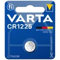 kQ Varta Knopfzelle Lithium CR1225 3V Batterie 1er Blister