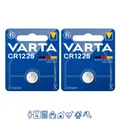 2 x Varta CR 1225 CR1225 3V Lithium Batterie Knopfzelle 35mAh Blister 6225 NEU