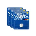 3x Varta CR 1225 CR1225 3V Lithium Batterie Knopfzelle 35mAh Blister 6225