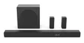 Hisense AX5100Q, 5.1 CH Soundbar, Hi-Concerto, Dolby Atmos, DTS:X, Semi Wireless Rear Surround Speakers, 16.5 cm Wireless subwoofer, EzPlay