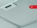 AEG Dunstabzugshaube 60cm Edelstahl LED 3 Stufen Abluft Umluft