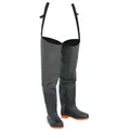 vidaXL Watstiefel Dunkelgrün Gr. 44