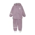 Celavi Unisex Basic Rainwear Set -Solid Pu Regenjacke, Lila, 100 EU