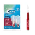 DenTek Stk. Dentek Easy Brush Interdental-Bürsten, ISO/Größe 2, fein - für enge Zahnzwischenräume, mit Minzgeschmack & hygienischer Schutzkappe Red 12 Stück (1er Pack)